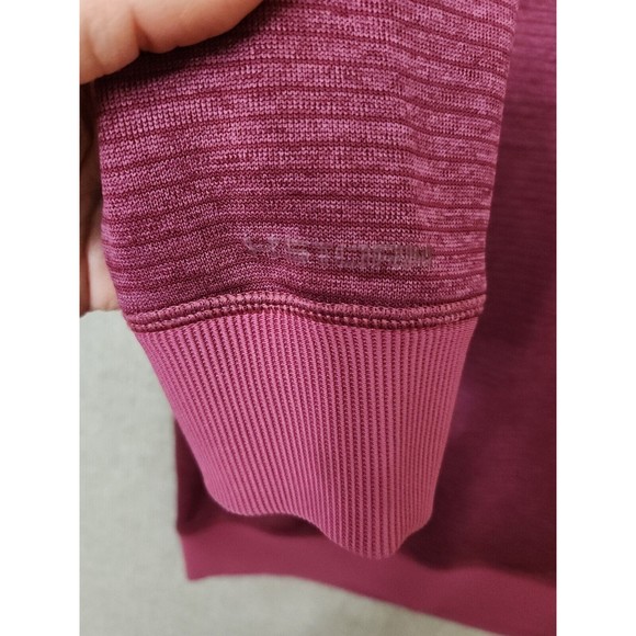 Under Armour Storm Coldgear Sweatshirt Mens L Mauve Long Sleeve Golf Fleece - Picture 2 of 9